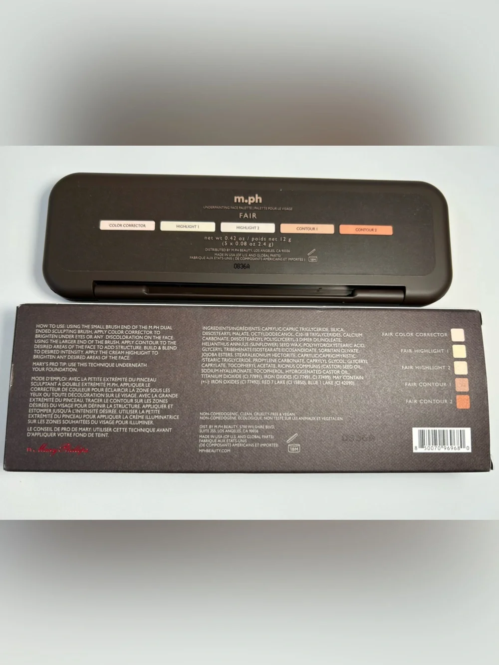 NWT🌷(Fair) M.PH Underpainting Face Highlight & Contour Palette